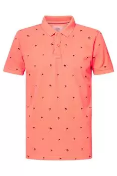 Футболка-поло - Розовая - Приталенная Petrol Industries, розовый