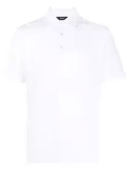 Футболка поло с короткими рукавами Herno, белый