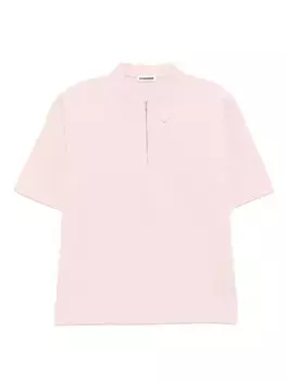 Футболка поло с короткими рукавами JIL SANDER, розовый