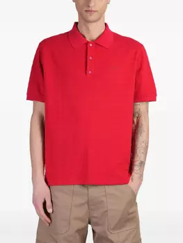 Футболка-поло с логотипом Golden Goose, красный