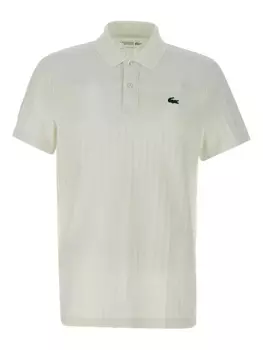 Футболка-поло с нашивкой-логотипом Lacoste, белый