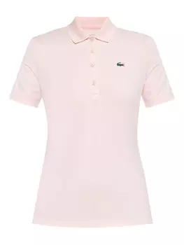 Футболка-поло с нашивкой-логотипом Lacoste, розовый
