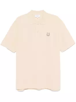 Футболка-поло с нашивкой на голову Bold Fox Maison Kitsun, нейтральный