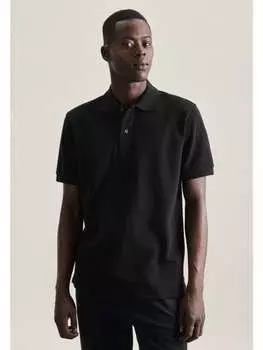 Футболка поло Seidensticker, черный