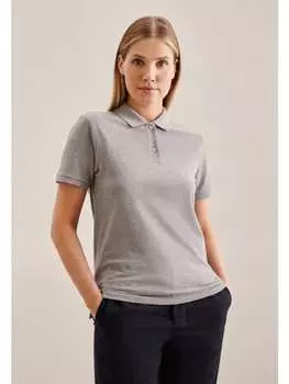 Футболка поло Seidensticker, серый