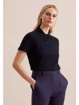 Футболка поло Seidensticker, темно-синий