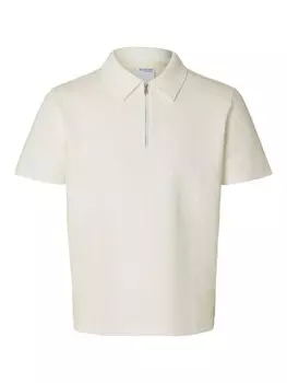 Футболка поло Selected, цвет egret