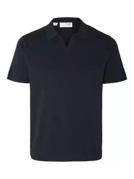 Футболка поло Selected, цвет sky captain