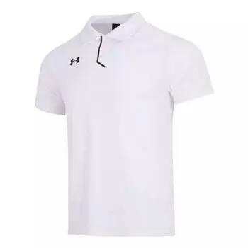 Футболка polo shirts 'white' Under Armour, белый