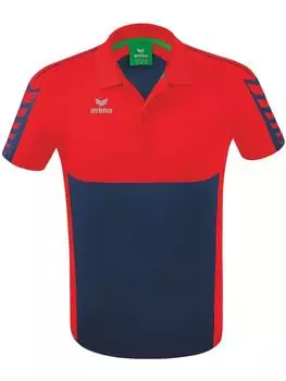 Футболка поло Six Wings Poloshirt erima, синий