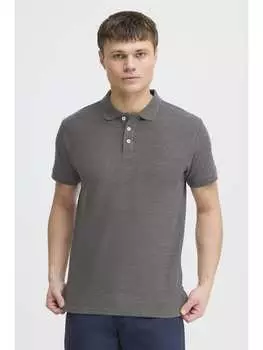 Футболка поло !SOLID, серый