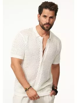 Футболка поло SOULSTAR, экрю