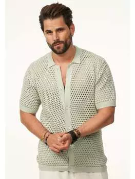 Футболка поло SOULSTAR, цвет sage