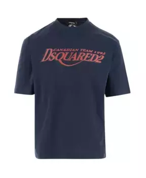 Футболка поло SS24 Dsquared2, синий