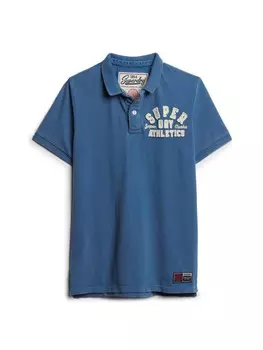 Футболка поло Superdry, синий