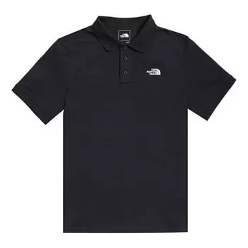 Футболка polo t-shirts 'black' The North Face, черный