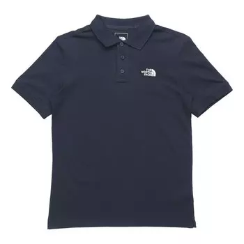 Футболка polo t-shirts 'navy' The North Face, синий