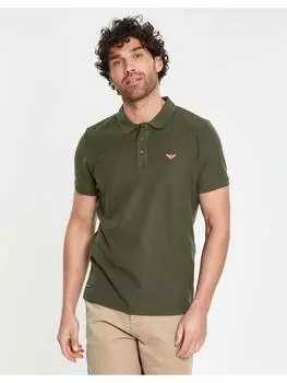 Футболка поло Threadbare, хаки