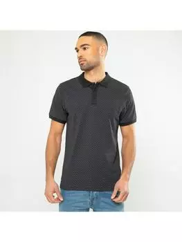 Футболка поло Threadbare, темно-синий