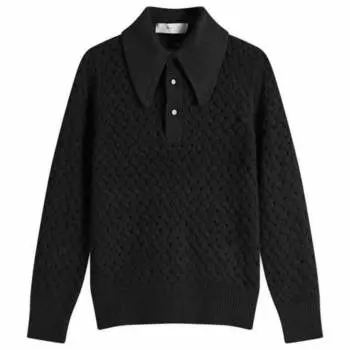 Футболка-Поло Toga из кружева Toga Archives, черный