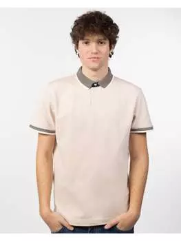 Футболка поло Tom Tailor, бежевый