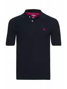 Футболка поло U.S. Polo Assn., цвет der farbe schwarz