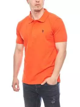 Футболка поло U.S. Polo Assn., цвет der farbe orange