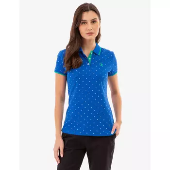Футболка-поло U.S. Polo Assn. Dot Print Pique, синий