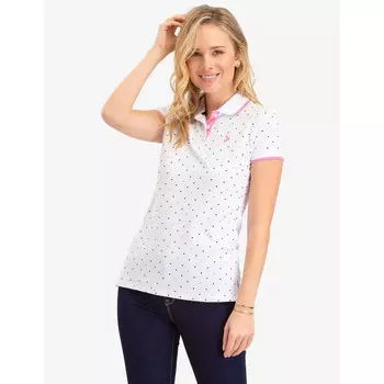 Футболка-поло U.S. Polo Assn. Dot Print, белый