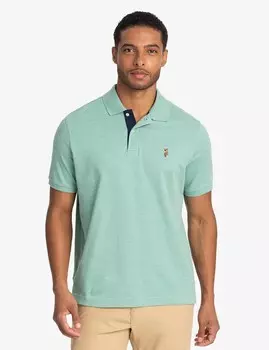 Футболка поло U.S. Polo Assn. Multi Color Logo Interlock, светло-зеленый