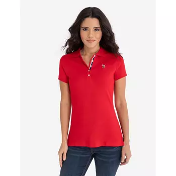 Футболка-поло U.S. Polo Assn. Solid Interlock, красный