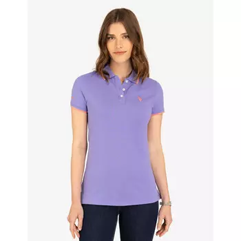Футболка-поло U.S. Polo Assn. Tipped Solid, фиолетовый