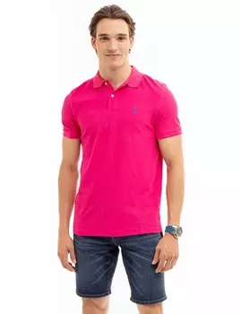 Футболка поло U.S. Polo Assn. Ultimate Pique, розовый