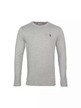Футболка-Поло us с длинным рукавом U.S. Polo Assn, серый