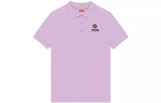 Футболка поло женская Kenzo, светло-фиолетовый