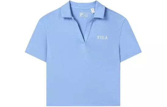Футболка поло женская с гербом Fila