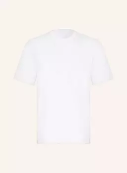 Футболка полосатая сетка Lululemon, белый