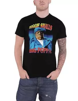 Футболка Поппа Biggie Smalls, черный