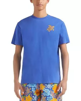 Футболка Portisol с круглым вырезом Vilebrequin, синий