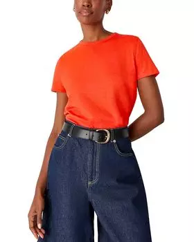 Футболка Posie с двойной отделкой Whistles, красный