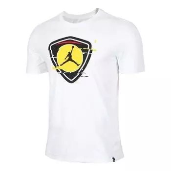 Футболка последний выстрел футболка Air Jordan, белый