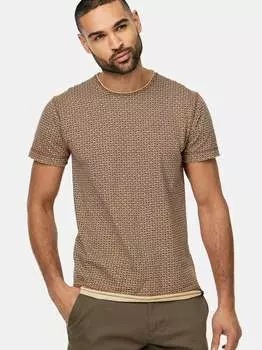 Футболка повреждать Indicode, красный