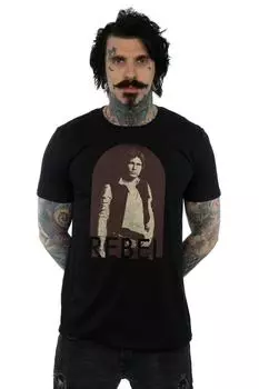 Футболка повстанца Хана Соло Star Wars, черный