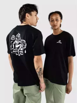 Футболка «Поза» And Feelings, черный