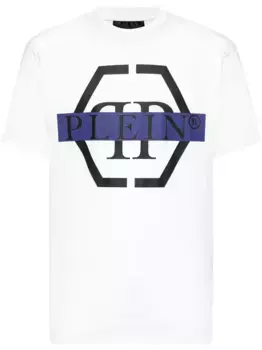 Футболка PP Tape Philipp Plein, белый