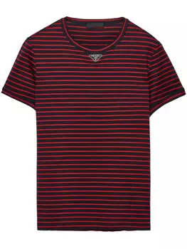 Футболка Prada из хлопка, красный