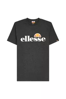 Футболка Prado с овальным вырезом и логотипом Ellesse, серый