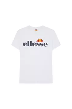 Футболка Prado с овальным вырезом и логотипом Ellesse, белый