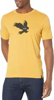 Футболка Prana Freebird Journeyman Short Sleeve Tee Slim Fit, цвет Sunray Heather