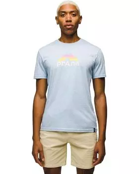 Футболка Prana Graphic, цвет Crescent Bay Heather Paradigm